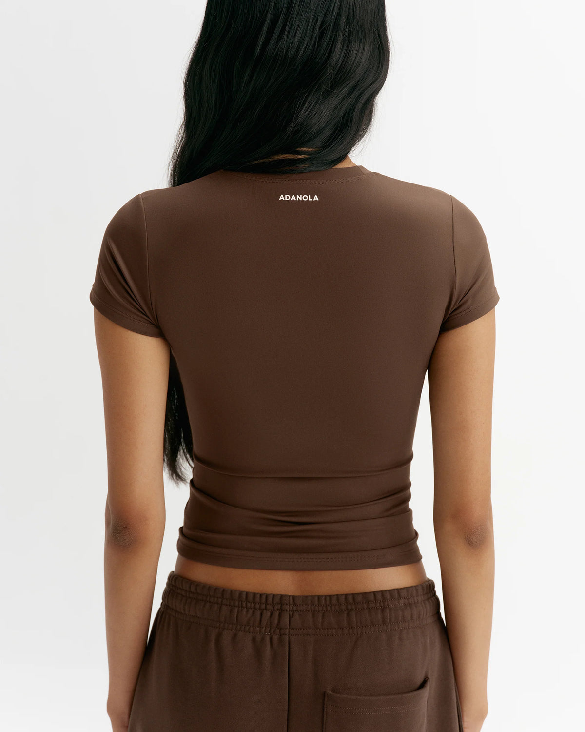 Ultimate Short Sleeve Top - Chocolate Brown