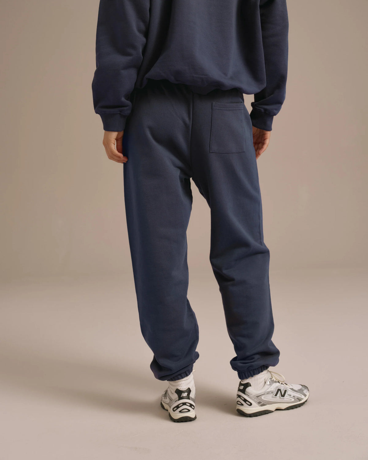Cuffed Sweatpants Washed Midnight Blue