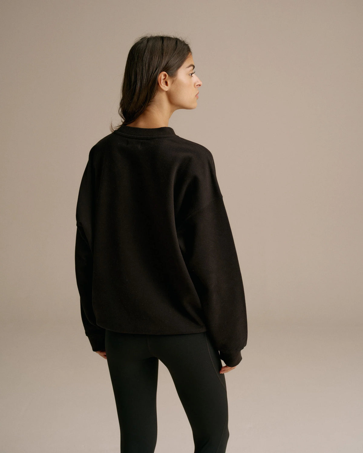 Oversized Sweatshirt - Black
