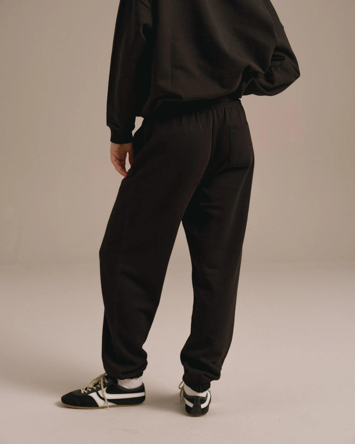 Cuffed Sweatpants Black