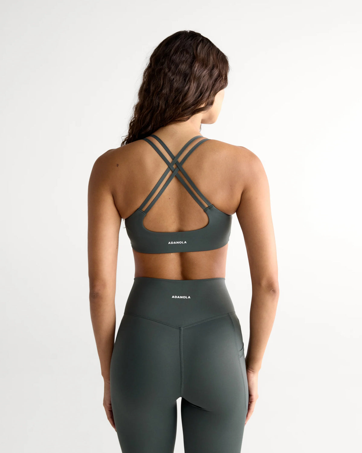 Ultimate Cross Back Bra - Sea Green