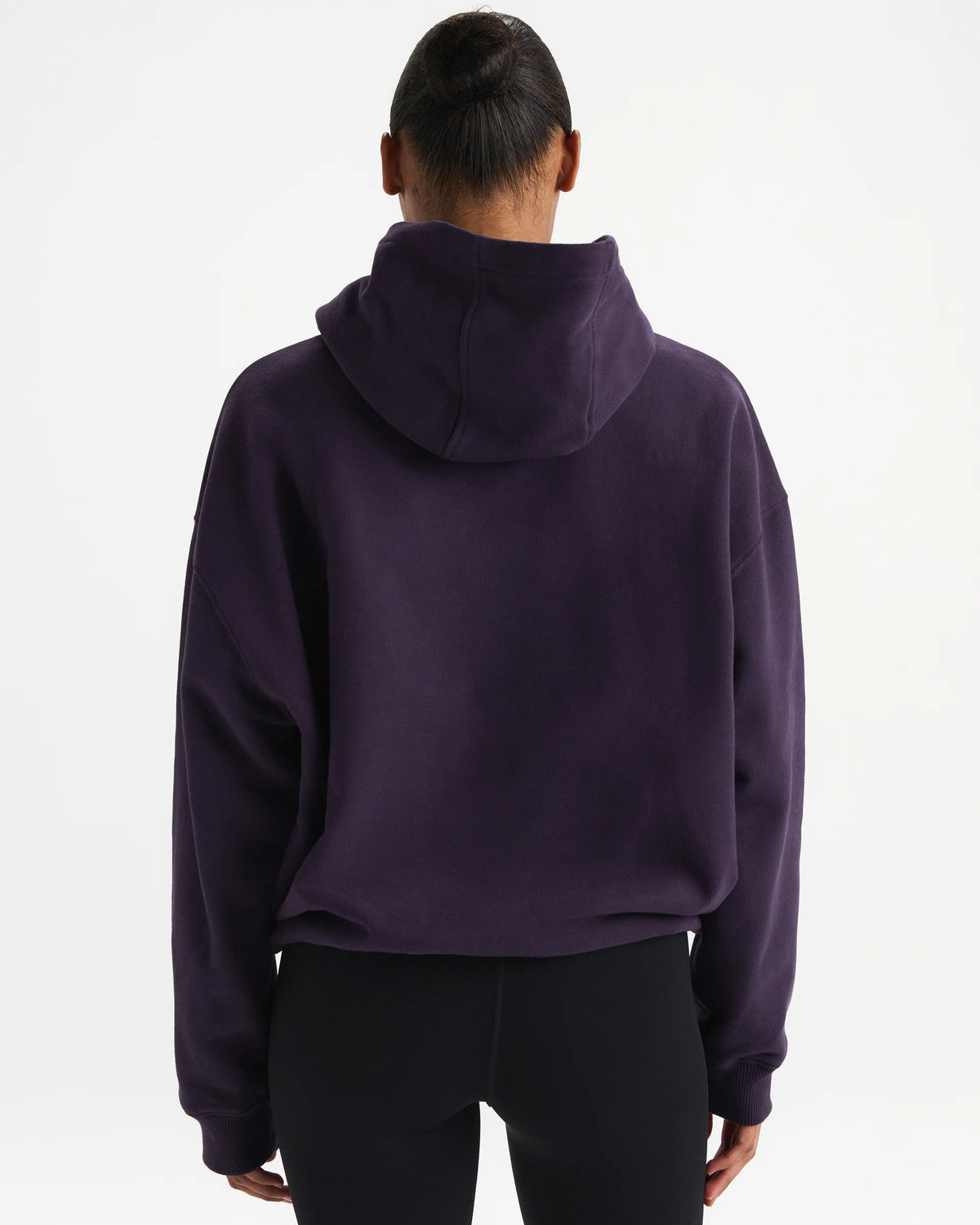 Oversized Hoodie Dark Plum