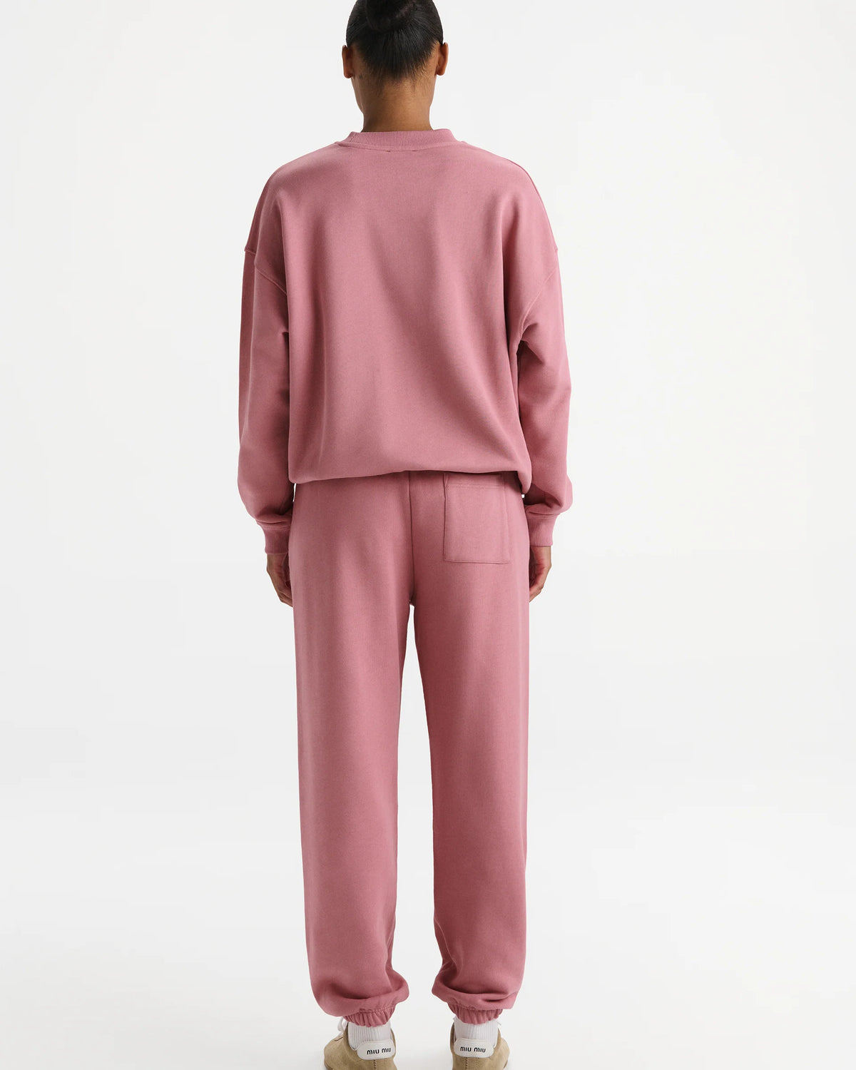 Cuffed Sweatpants Dusty Pink