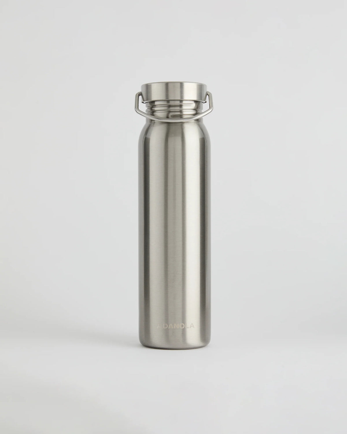 Stainless Steel 750ml Water Bottle - Silver