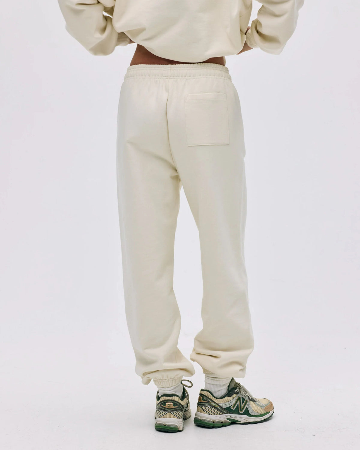 Cuffed Sweatpants Marshmallow White