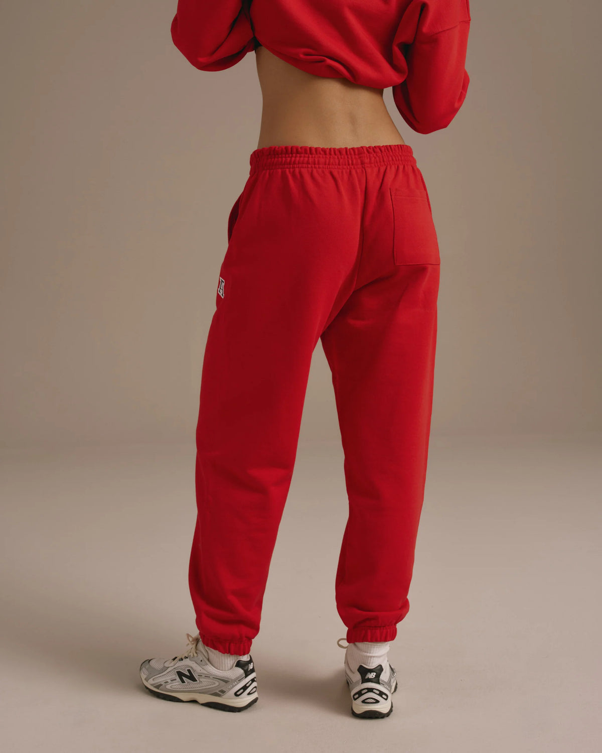 Cuffed Sweatpants Classic Red