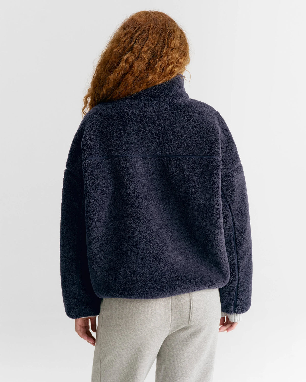 Pocket Fleece - Navy Blue