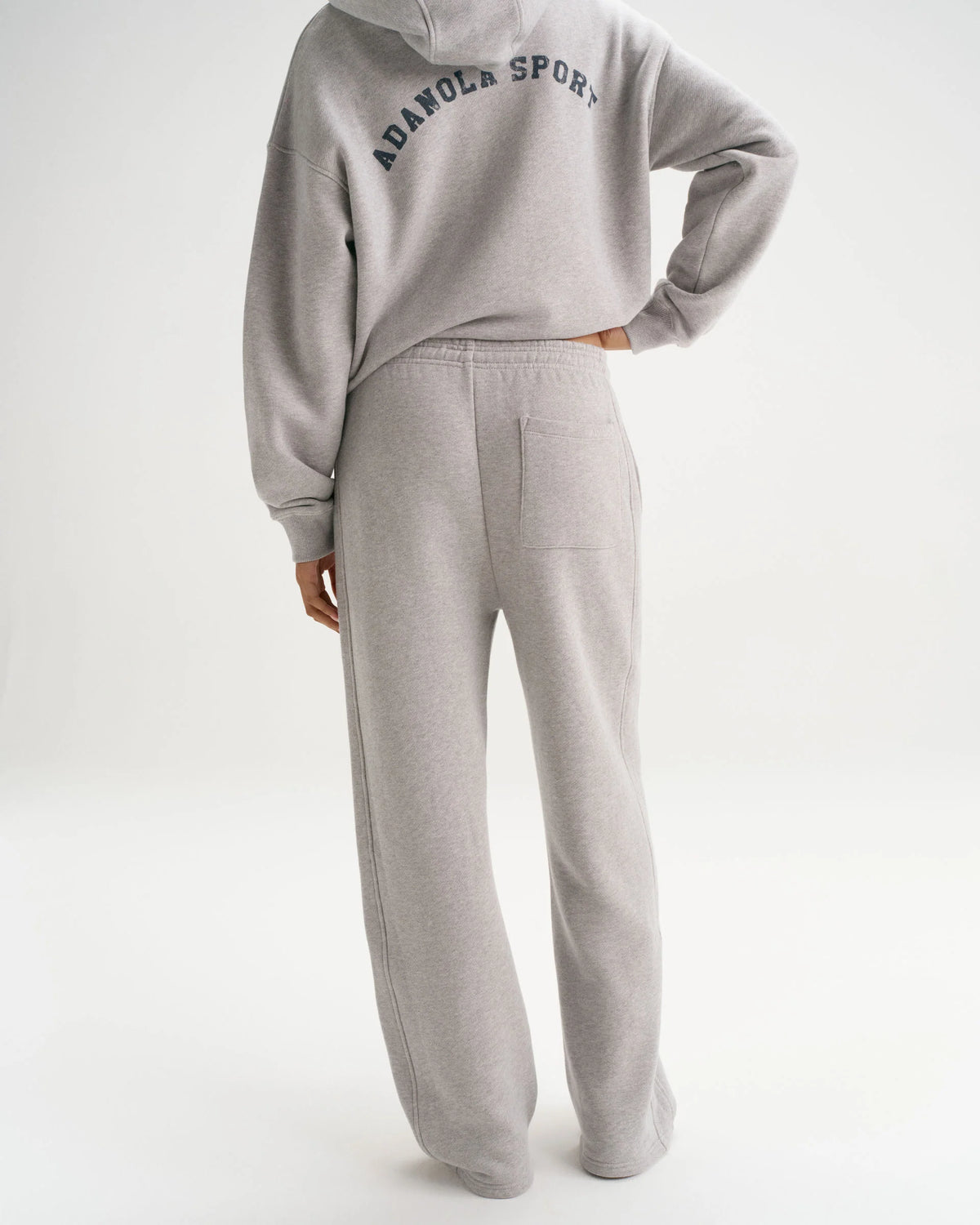 Classic Straight Leg Sweatpants Heather Grey
