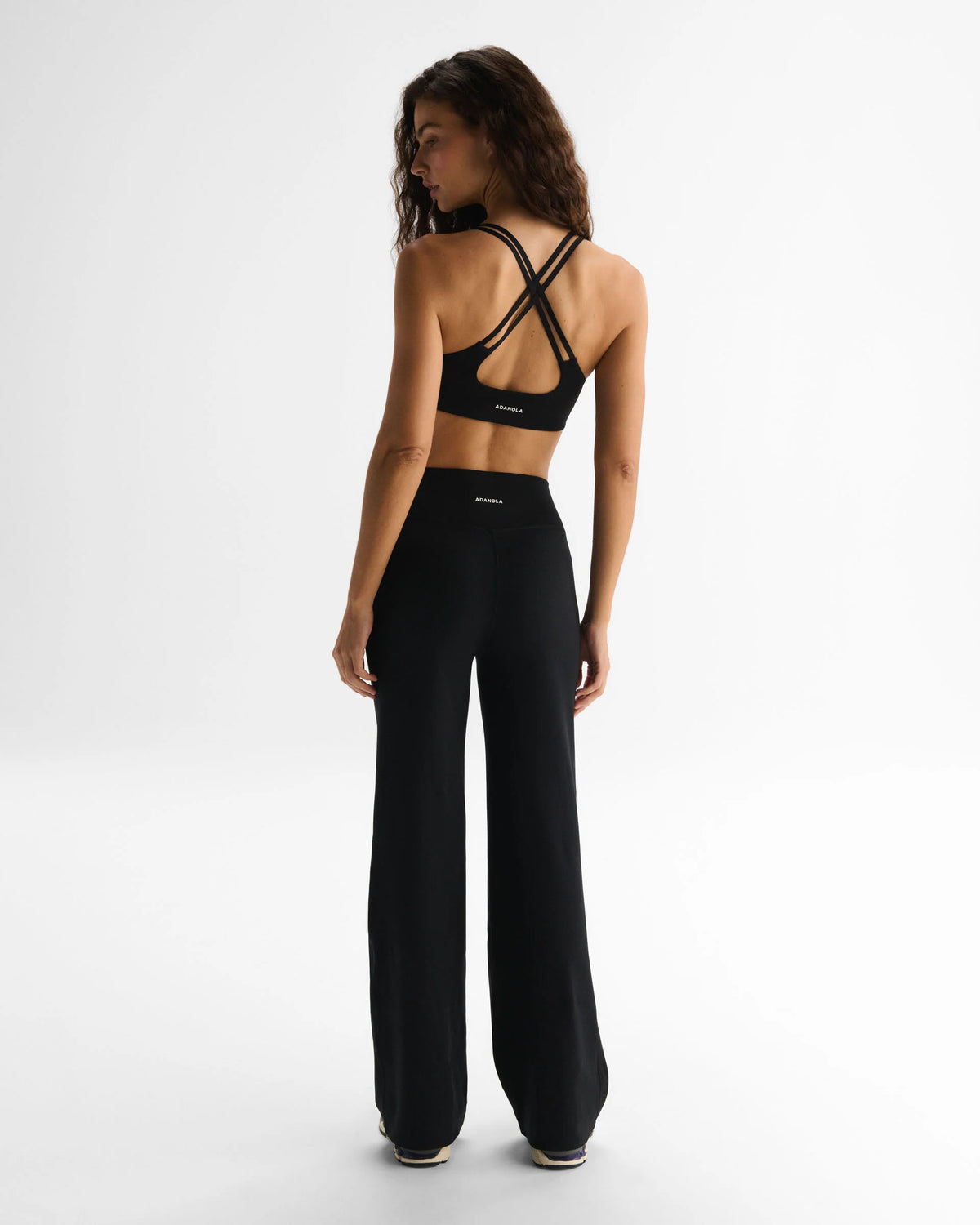 Wrap Yoga Pants - Black