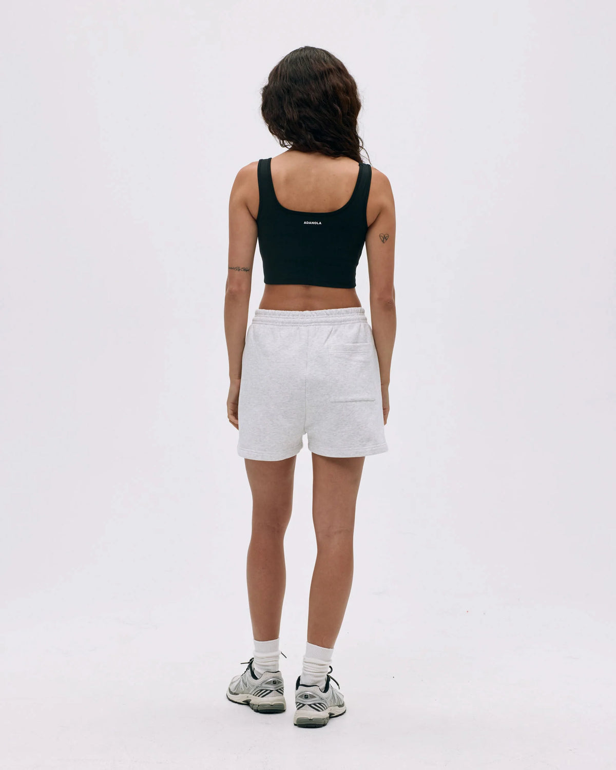 Sweat Shorts - Light Grey Melange
