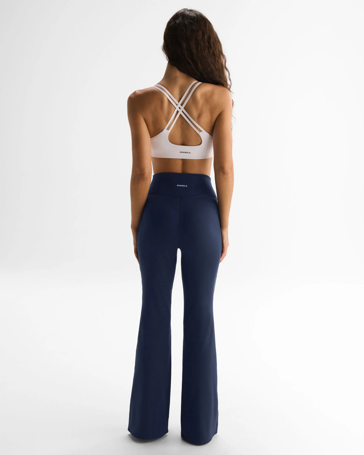 Flared Yoga Pants - Navy Blue
