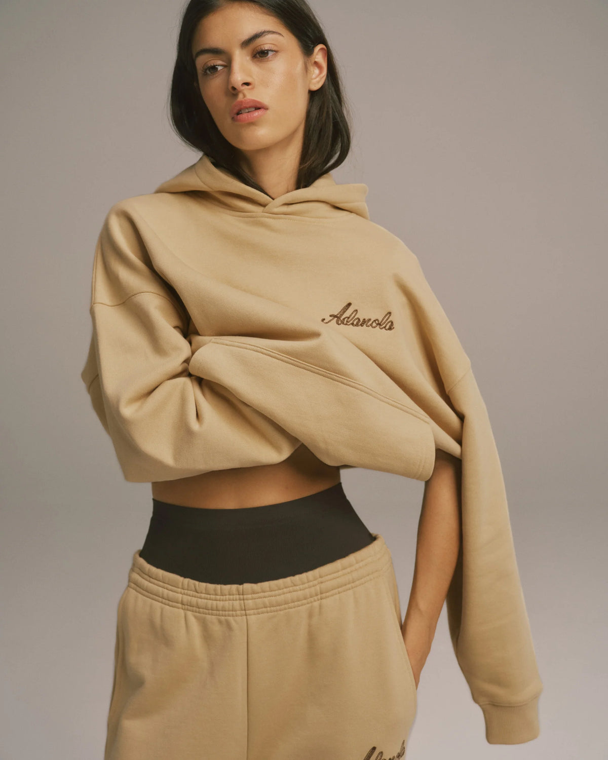 Oversized Hoodie Caramel Beige