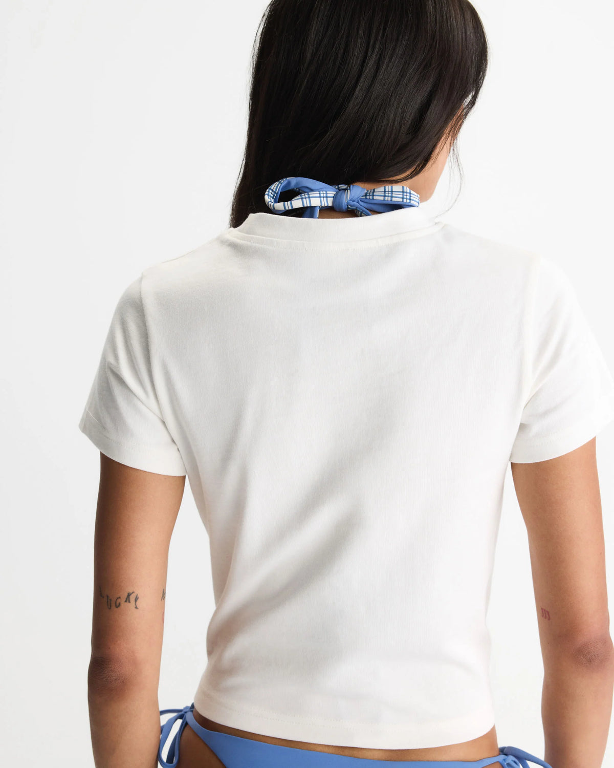 Everyday Active Classic T-shirt - White/Blossom Blue