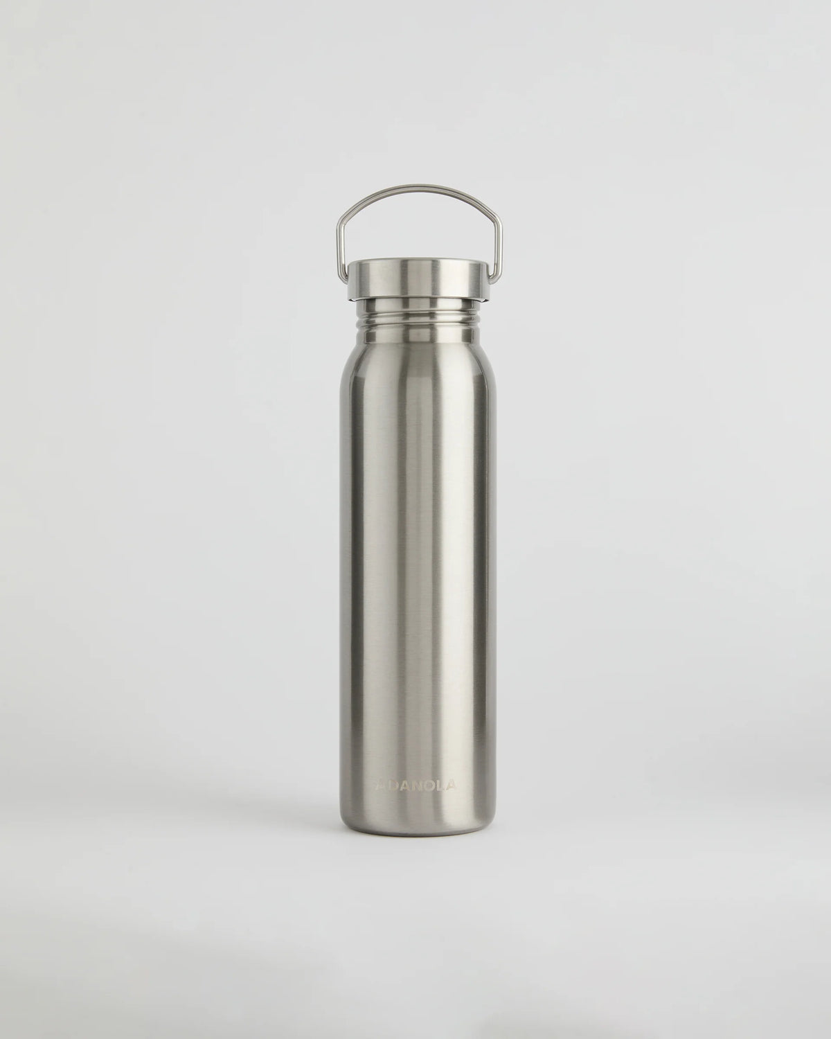 Stainless Steel 750ml Water Bottle - Silver