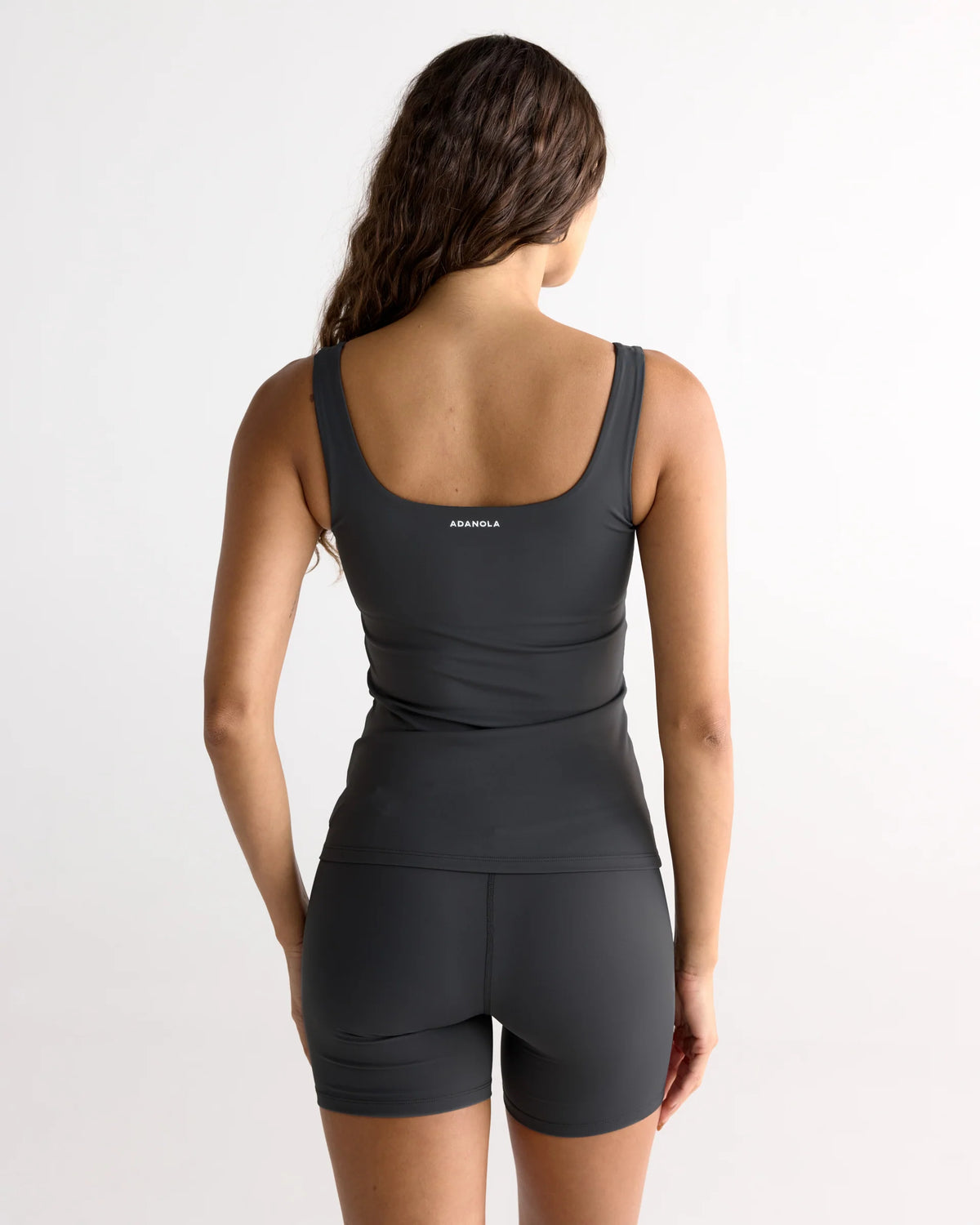 Ultimate Square Neck Top - Graphite Grey
