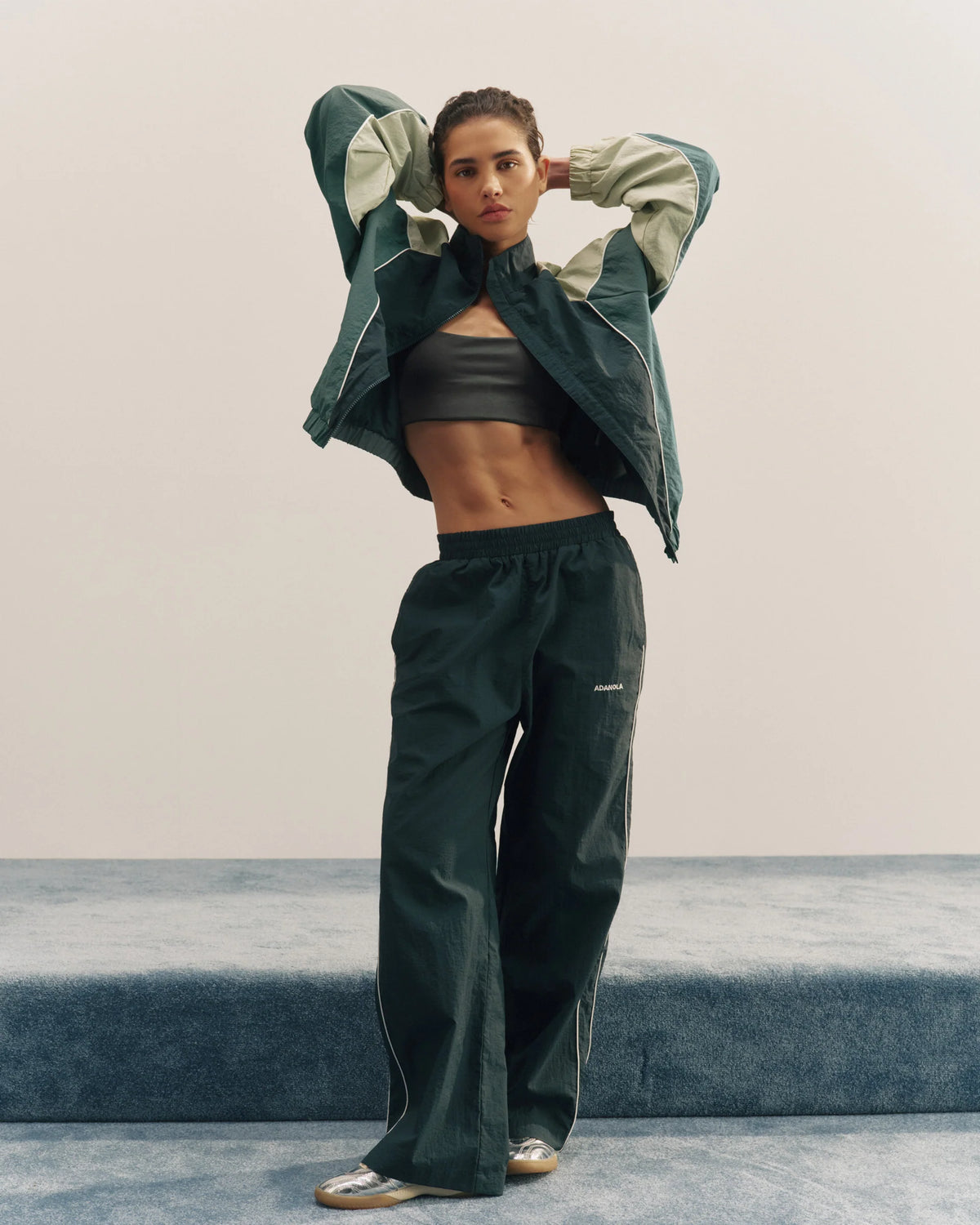 Track Pant - Dark Teal Blue