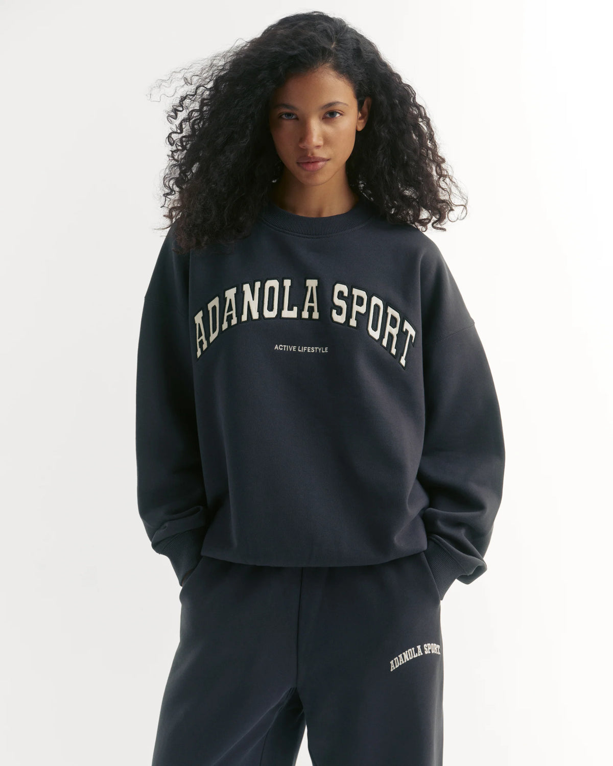 AS Oversized Sweatshirt - Midnight Blue