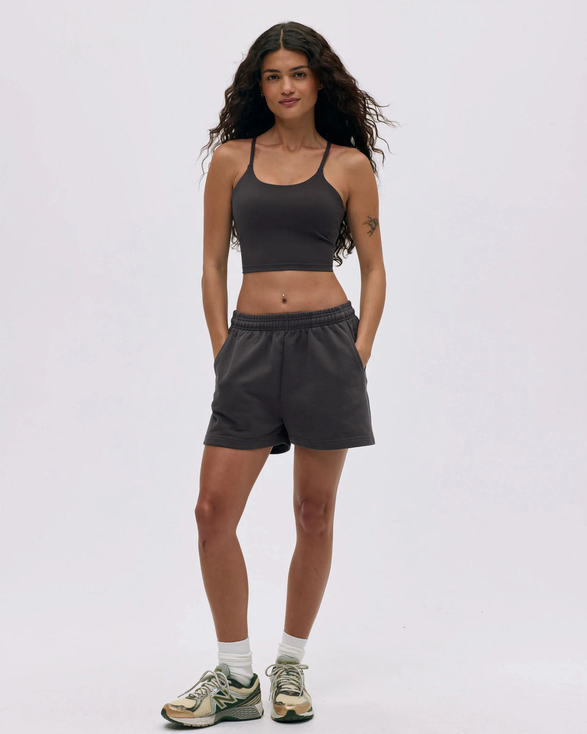 Sweat Shorts - Coffee Bean