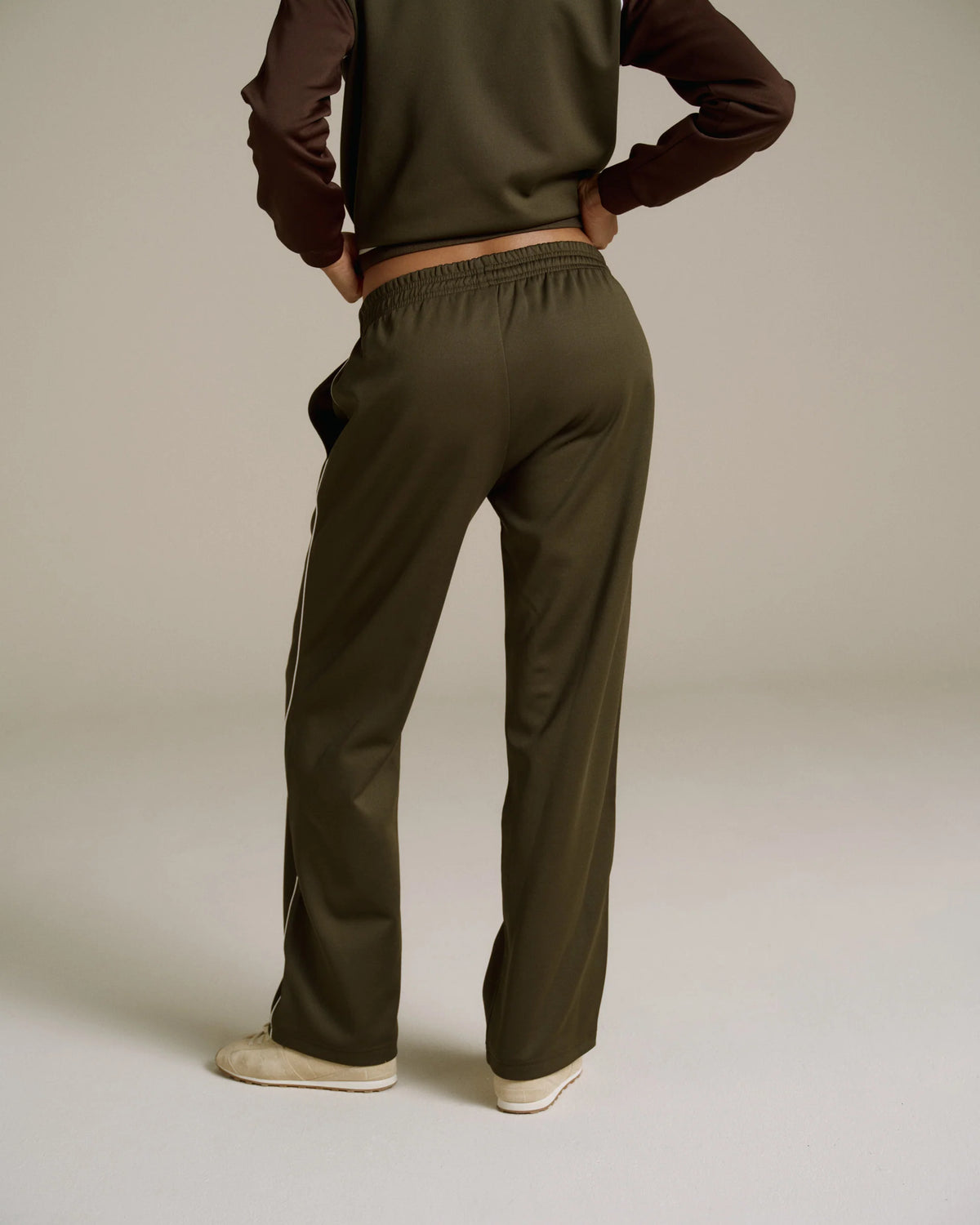 Jersey Track Pant - Fern Green