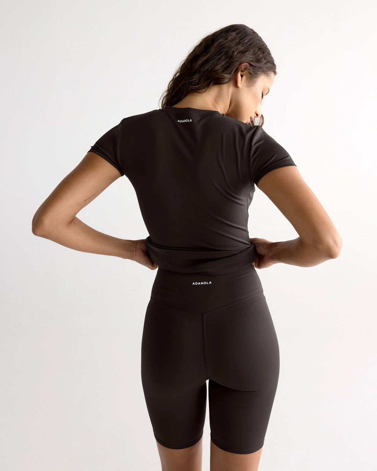 Ultimate Short Sleeve Top - Coffee Bean