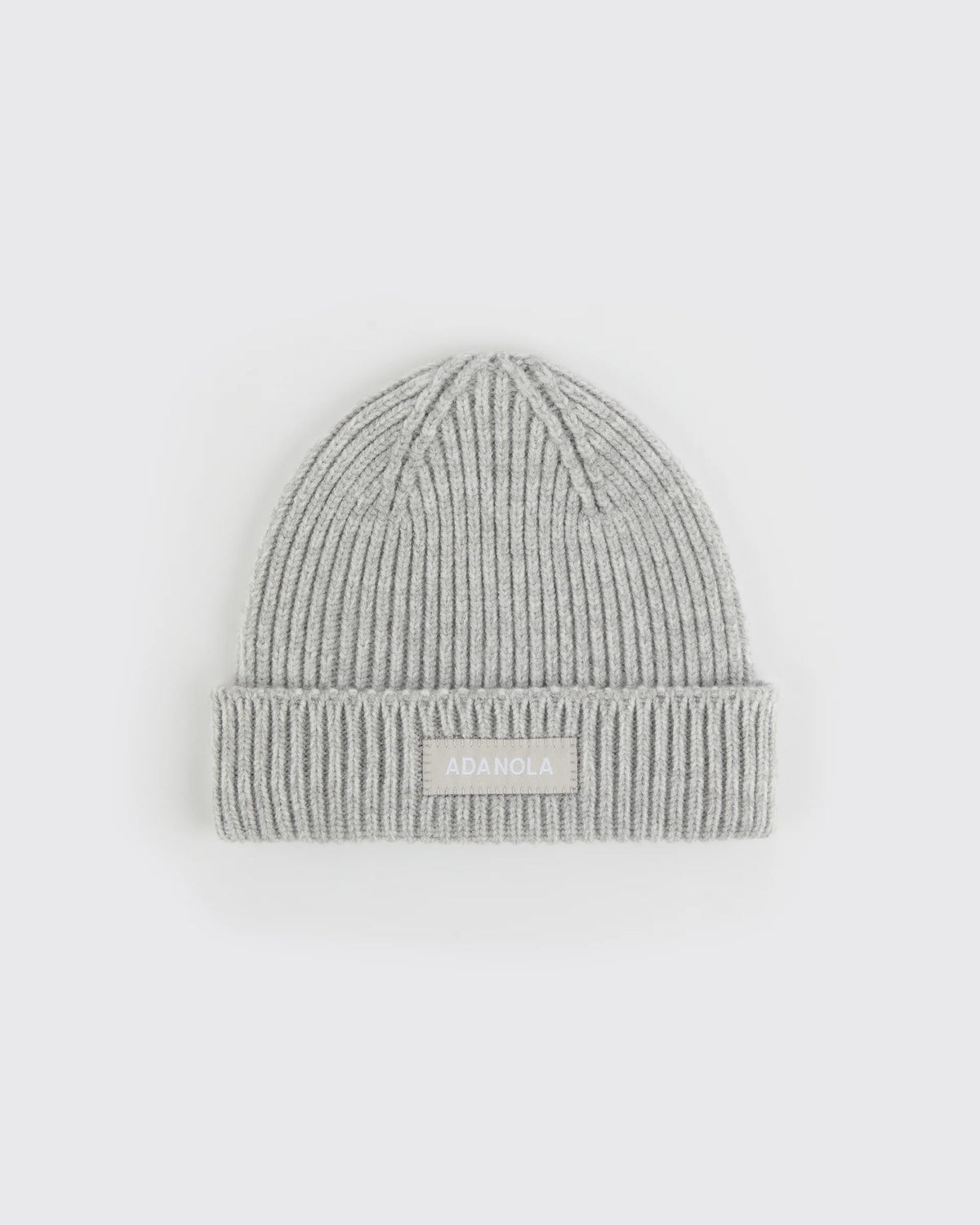 Mini Beanie - Light Grey Melange