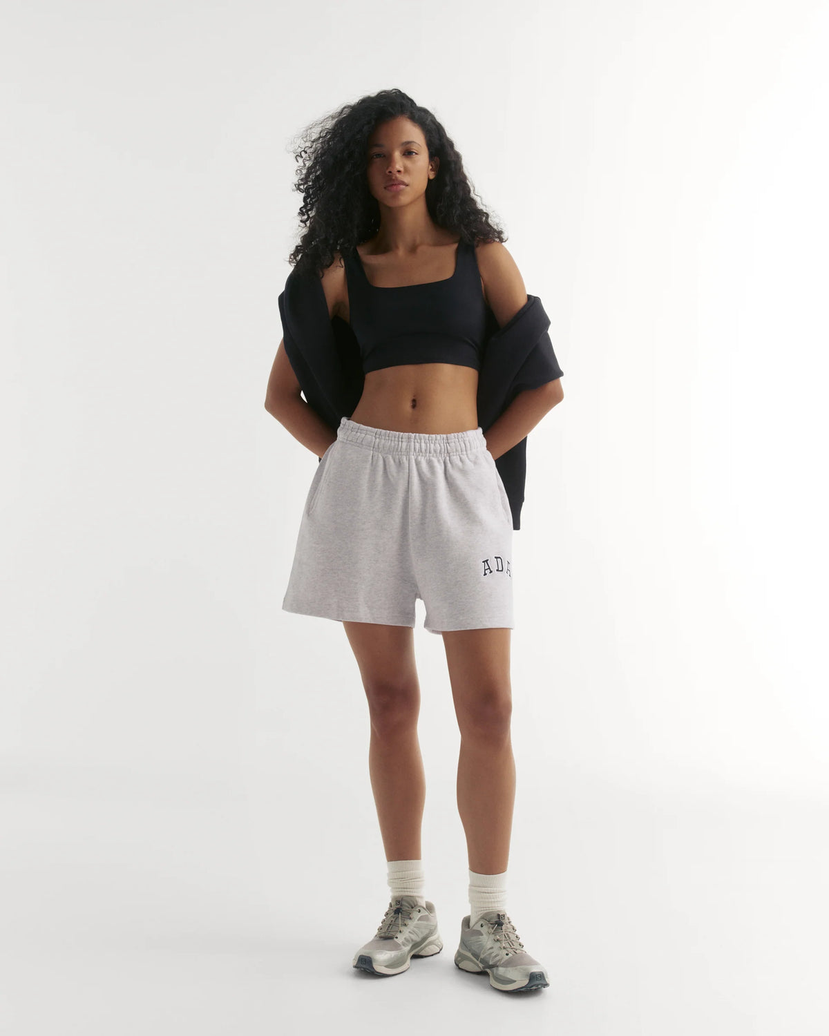 Sweat Shorts - Light Grey Melange