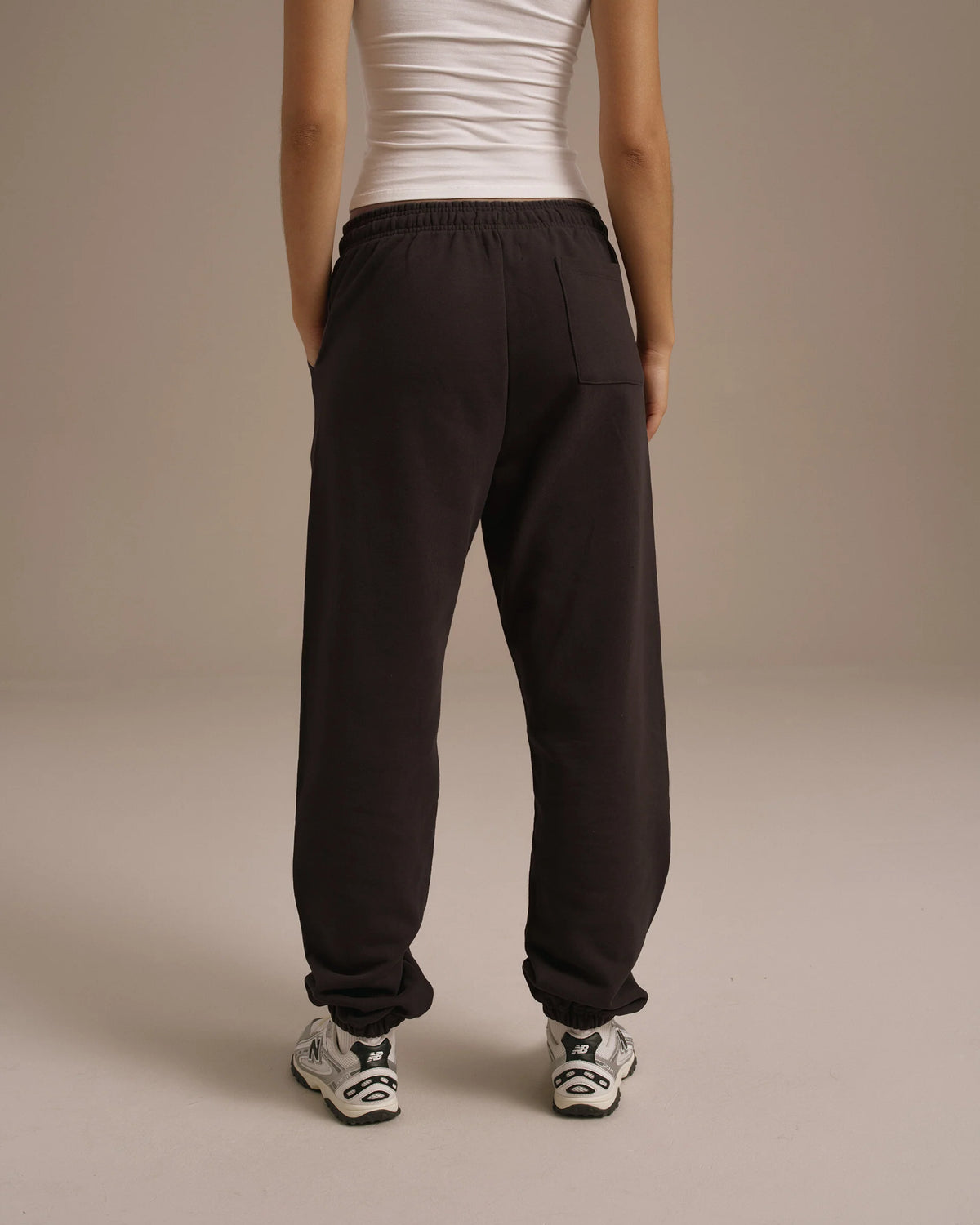 Cuffed Sweatpants Coffee Bean